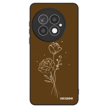Θήκη για OnePlus 13 5G - Brown flowers
