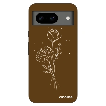 Θήκη για Google Pixel 8 Pro - Brown flowers