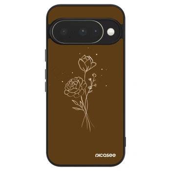 Θήκη για Google Pixel 10 - Brown flowers