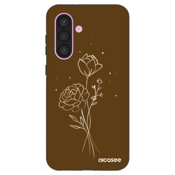 Θήκη για Samsung Galaxy A56 5G A566B - Brown flowers