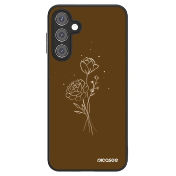 Picasee ULTIMATE CASE για Samsung Galaxy A16 4G - Brown flowers
