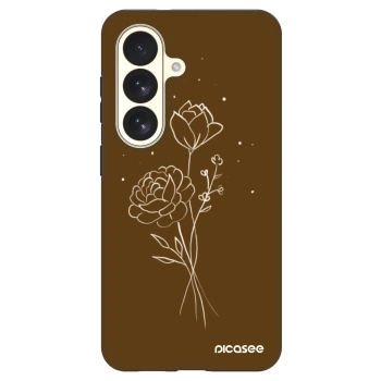 Θήκη για Samsung Galaxy S26 - Brown flowers