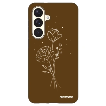 Θήκη για Samsung Galaxy S26+ - Brown flowers