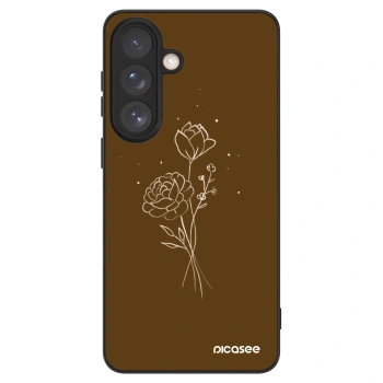 Picasee ULTIMATE CASE για Samsung Galaxy S26+ - Brown flowers