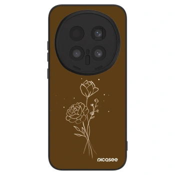Θήκη για Honor Magic8 Pro 5G - Brown flowers