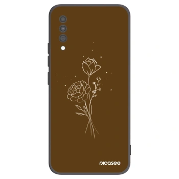 Θήκη για Samsung Galaxy A30s A307F - Brown flowers