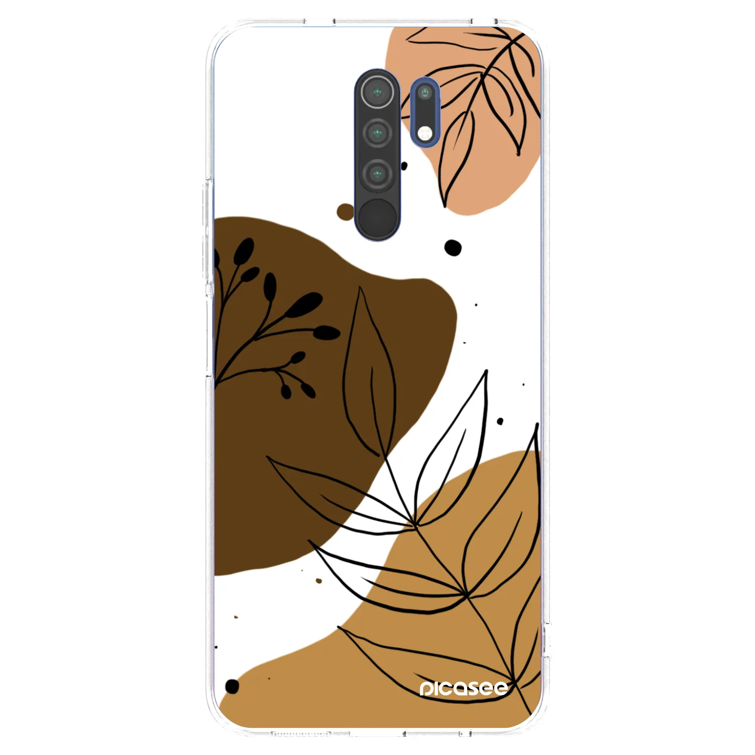 Picasee διαφανής θήκη σιλικόνης Xiaomi Redmi 9 - Boho style
