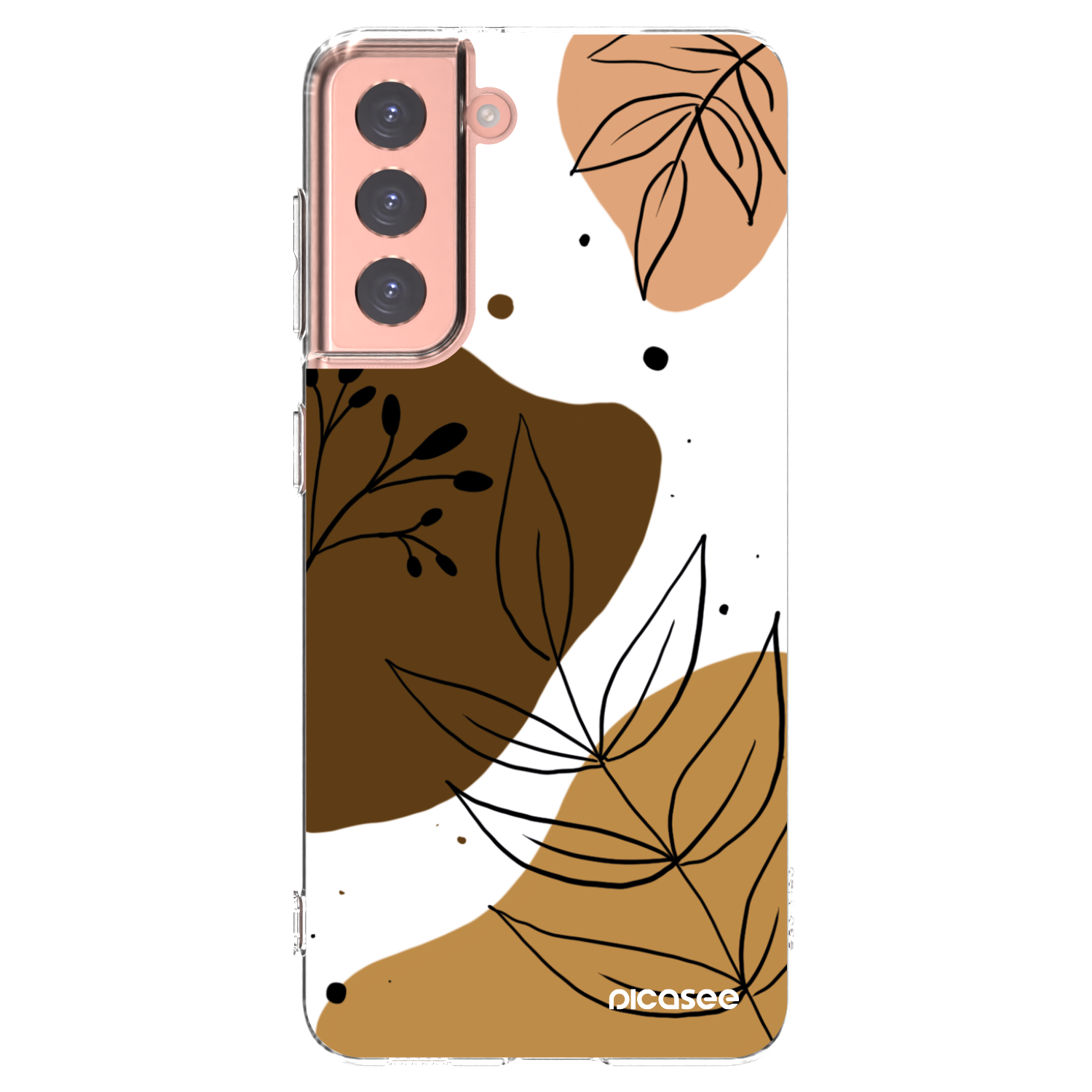 Picasee διαφανής θήκη σιλικόνης Samsung Galaxy S21 5G G991B - Boho style