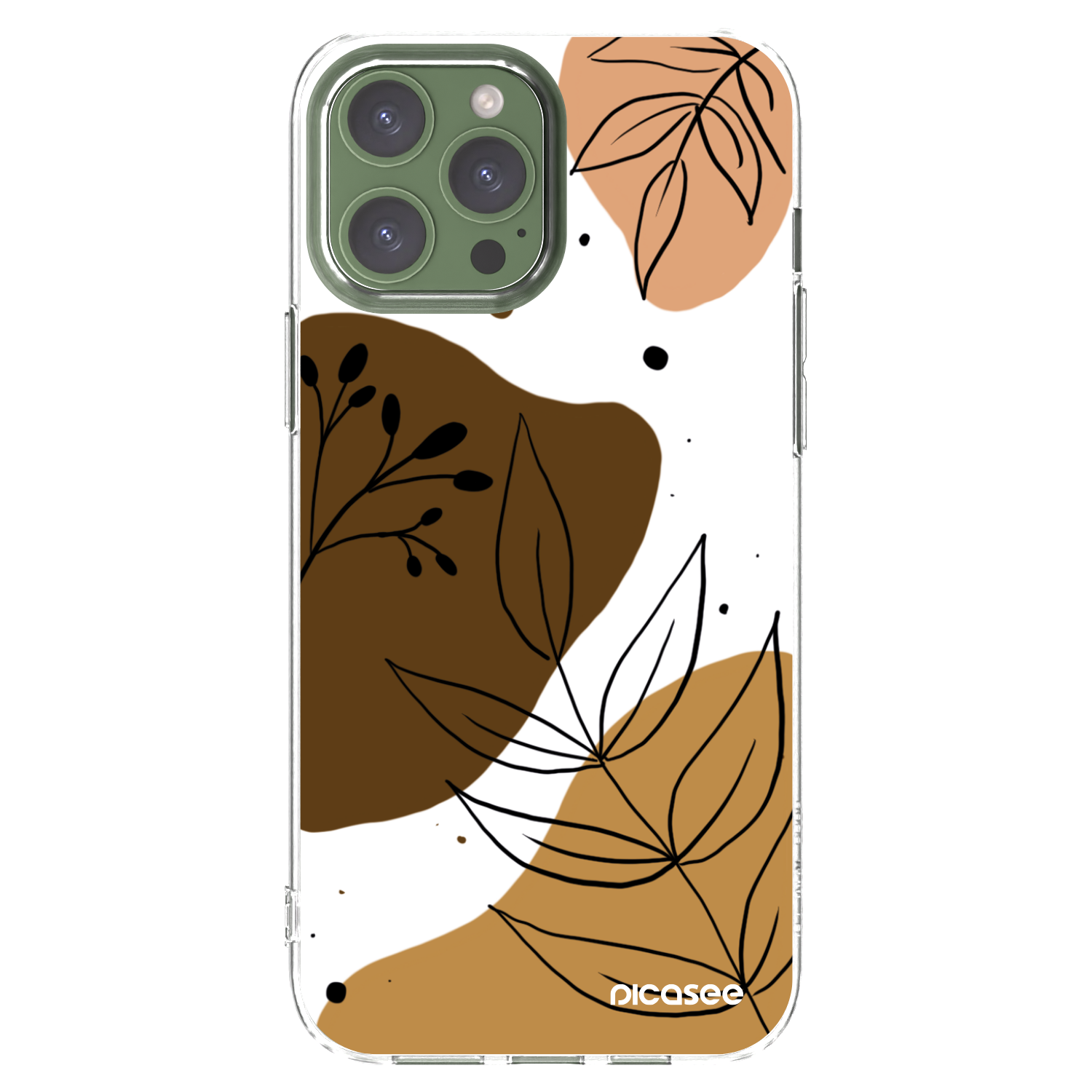 Picasee διαφανής θήκη σιλικόνης Apple iPhone 13 Pro Max - Boho style