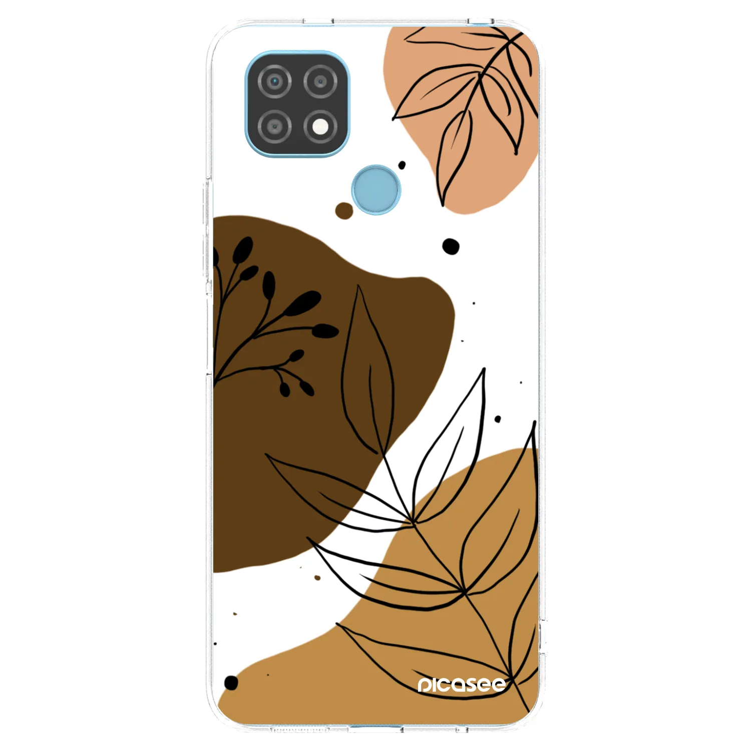 Picasee διαφανής θήκη σιλικόνης Realme C21 - Boho style