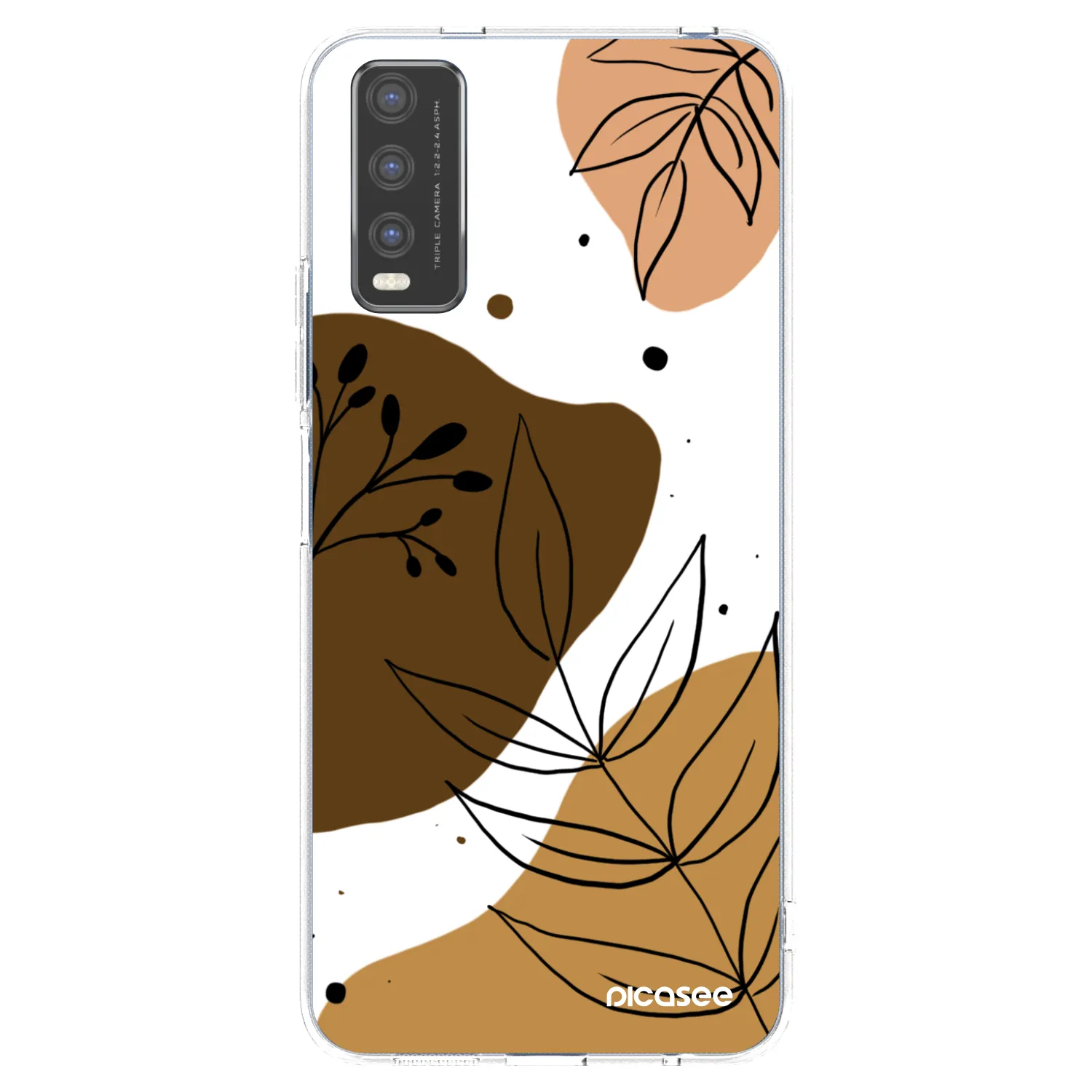 Picasee διαφανής θήκη σιλικόνης Vivo Y20s - Boho style
