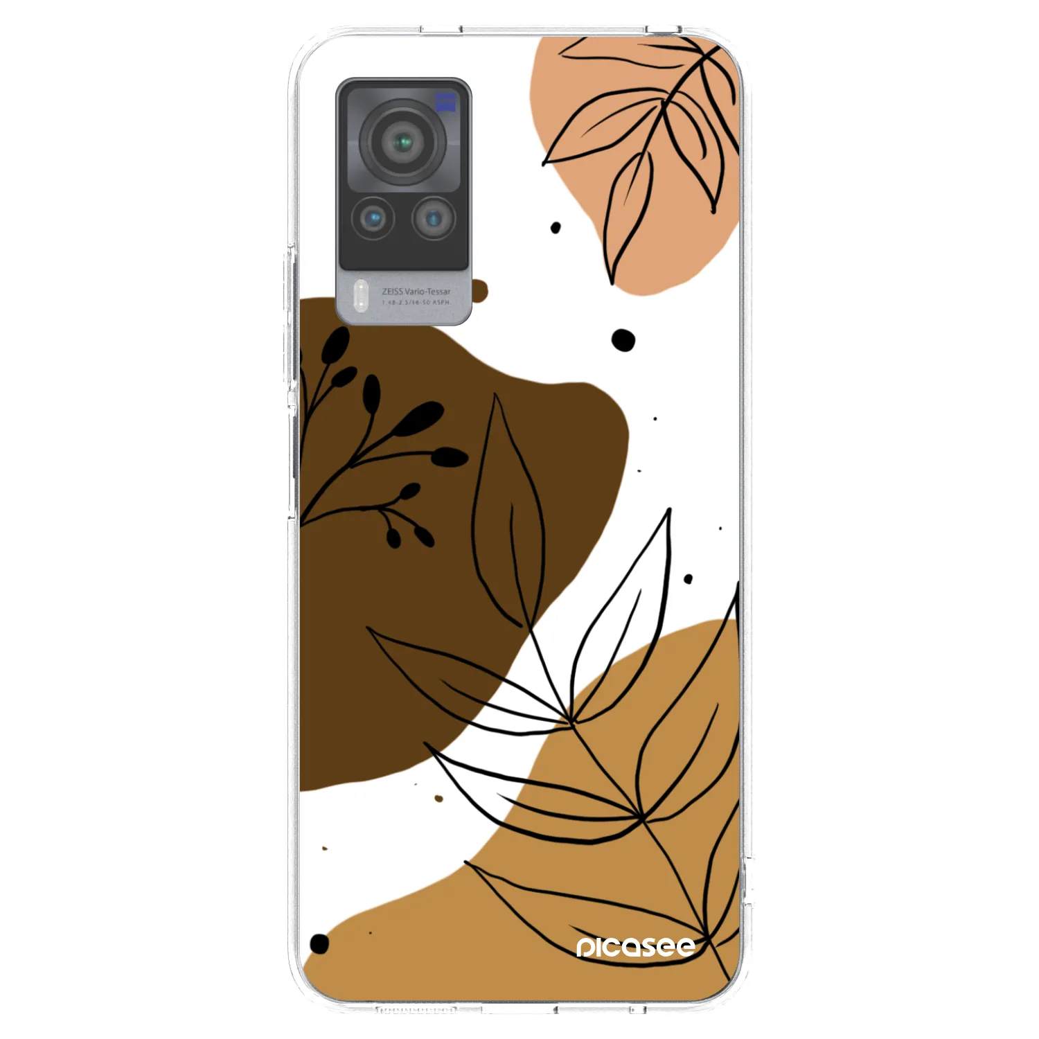 Picasee διαφανής θήκη σιλικόνης Vivo X60 Pro 5G - Boho style