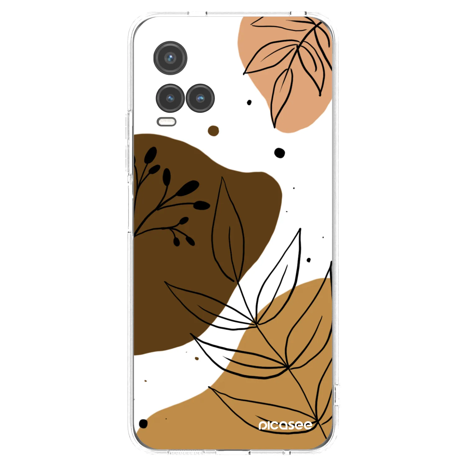 Picasee διαφανής θήκη σιλικόνης Vivo Y33s - Boho style
