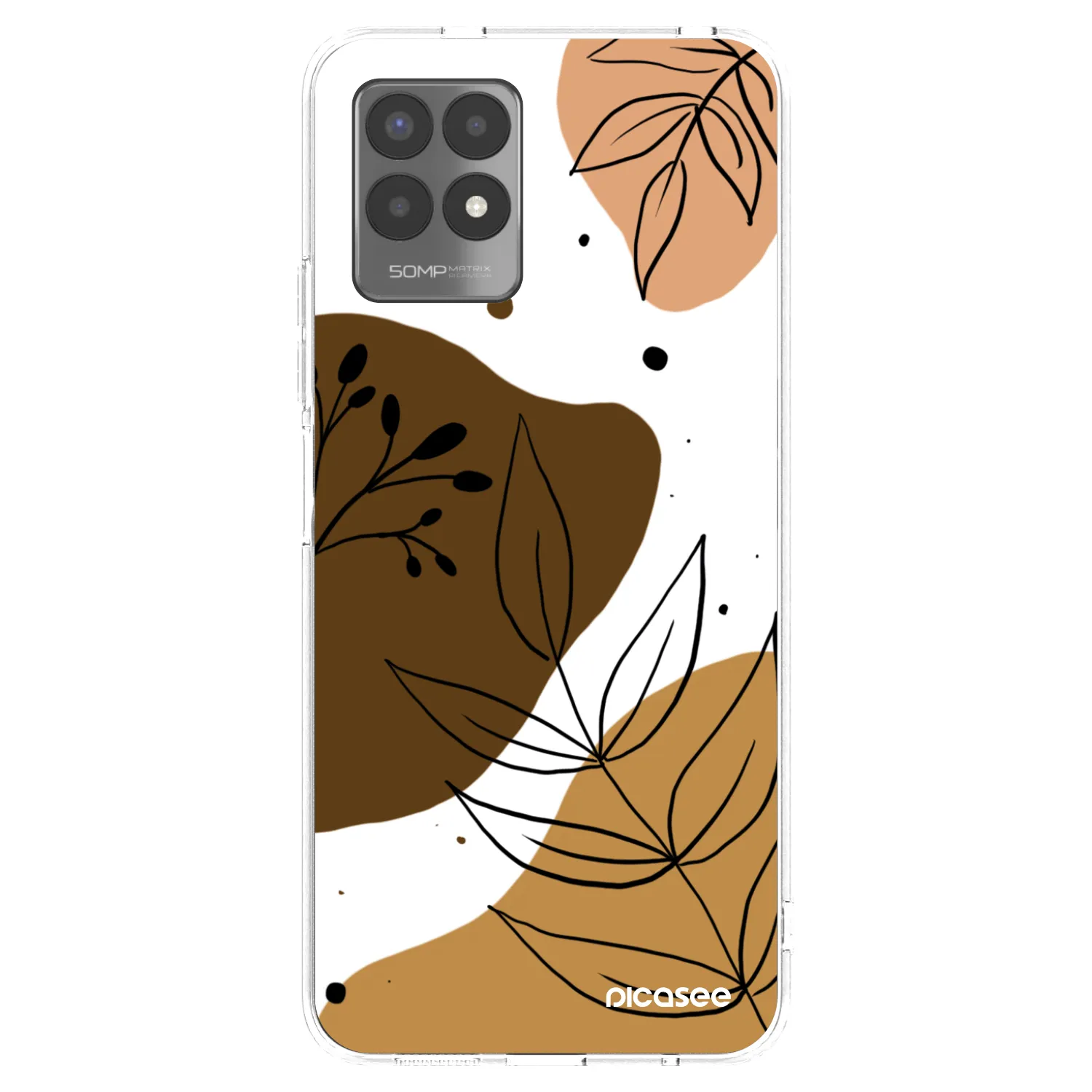 Picasee διαφανής θήκη σιλικόνης Realme 8i - Boho style