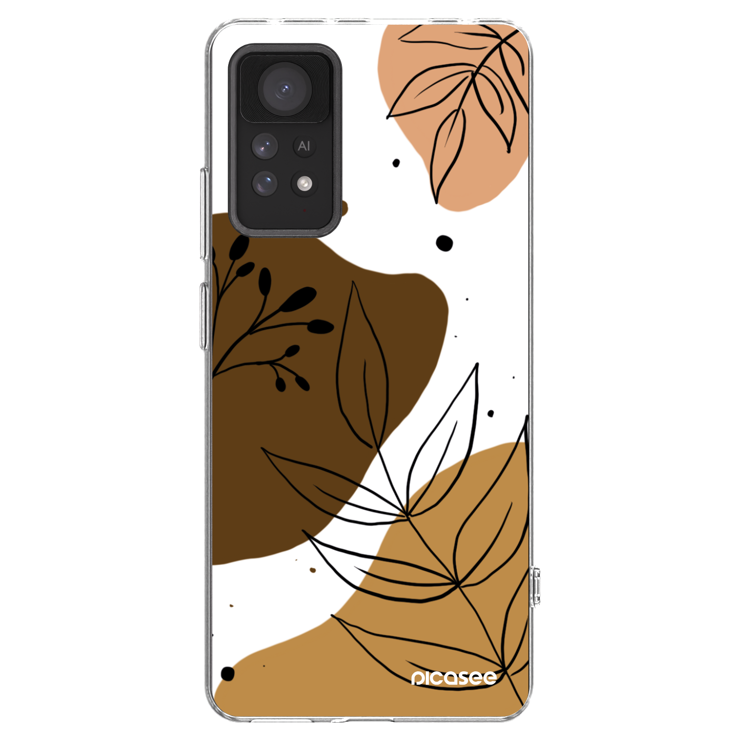 Picasee διαφανής θήκη σιλικόνης Xiaomi Redmi Note 11 Pro 5G - Boho style