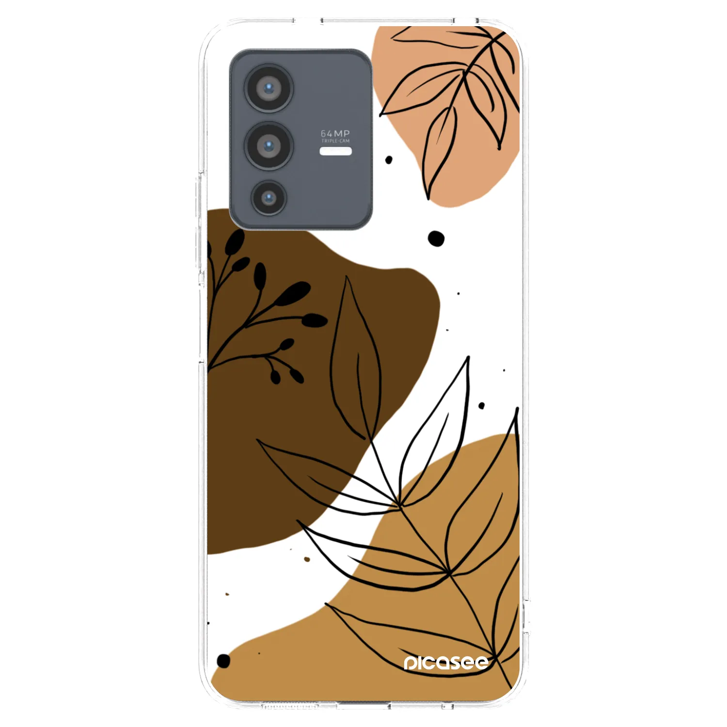 Picasee διαφανής θήκη σιλικόνης Vivo V23 5G - Boho style