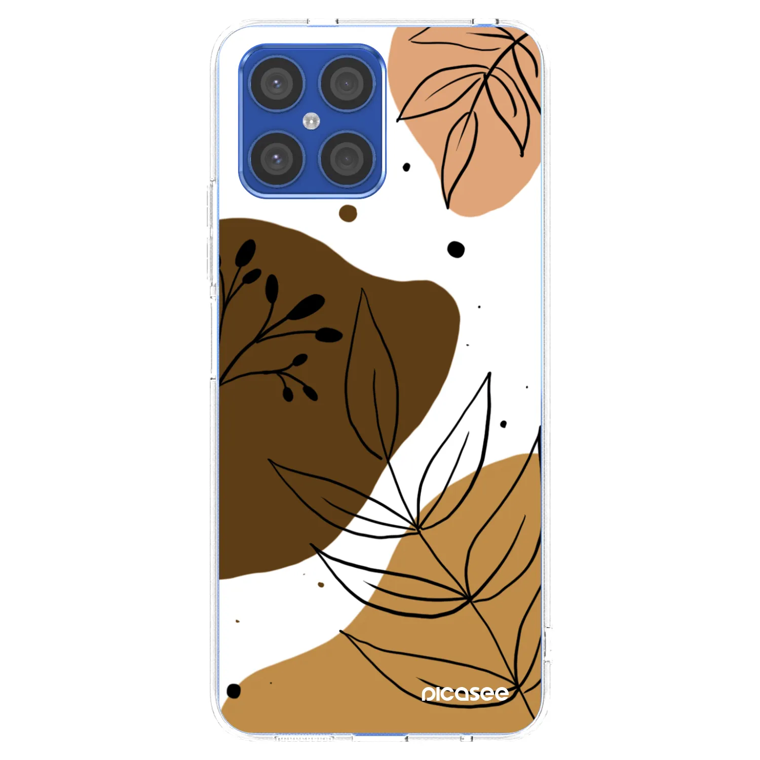 Picasee διαφανής θήκη σιλικόνης Honor X8 4G - Boho style