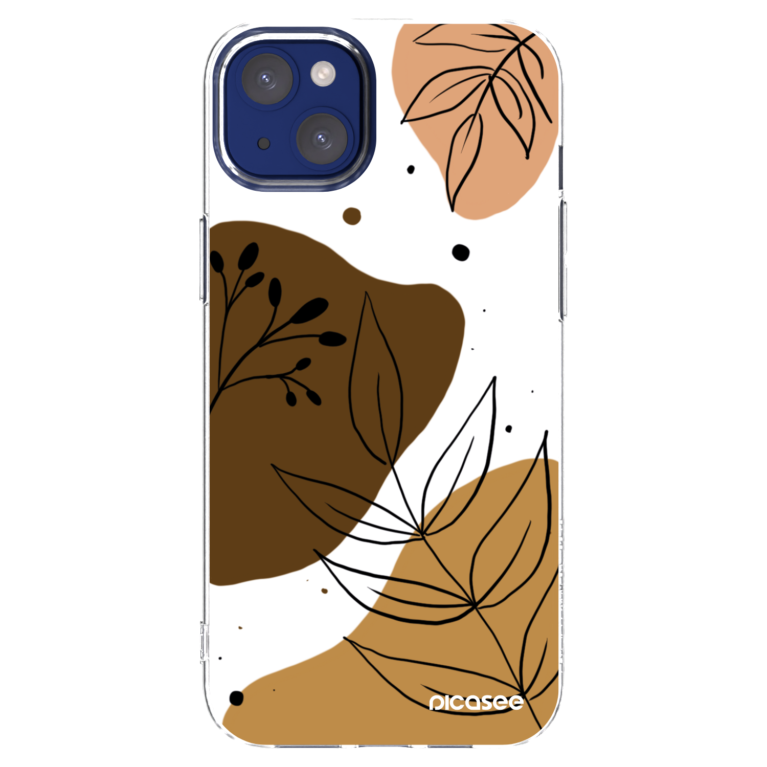 Picasee διαφανής θήκη σιλικόνης Apple iPhone 14 Plus - Boho style