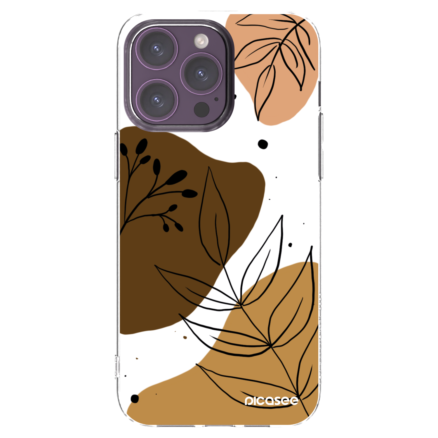 Picasee διαφανής θήκη σιλικόνης Apple iPhone 14 Pro Max - Boho style
