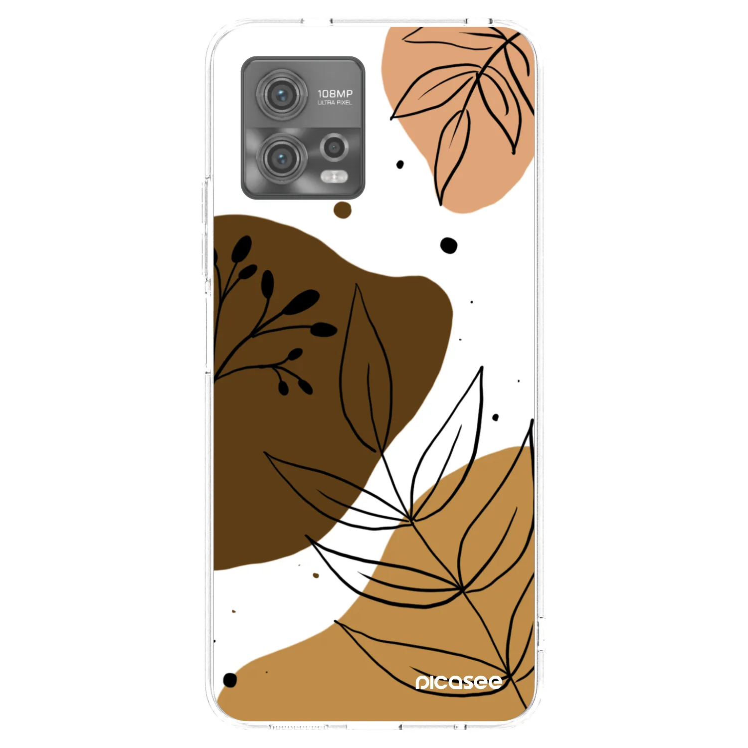 Picasee διαφανής θήκη σιλικόνης Motorola Moto G72 - Boho style