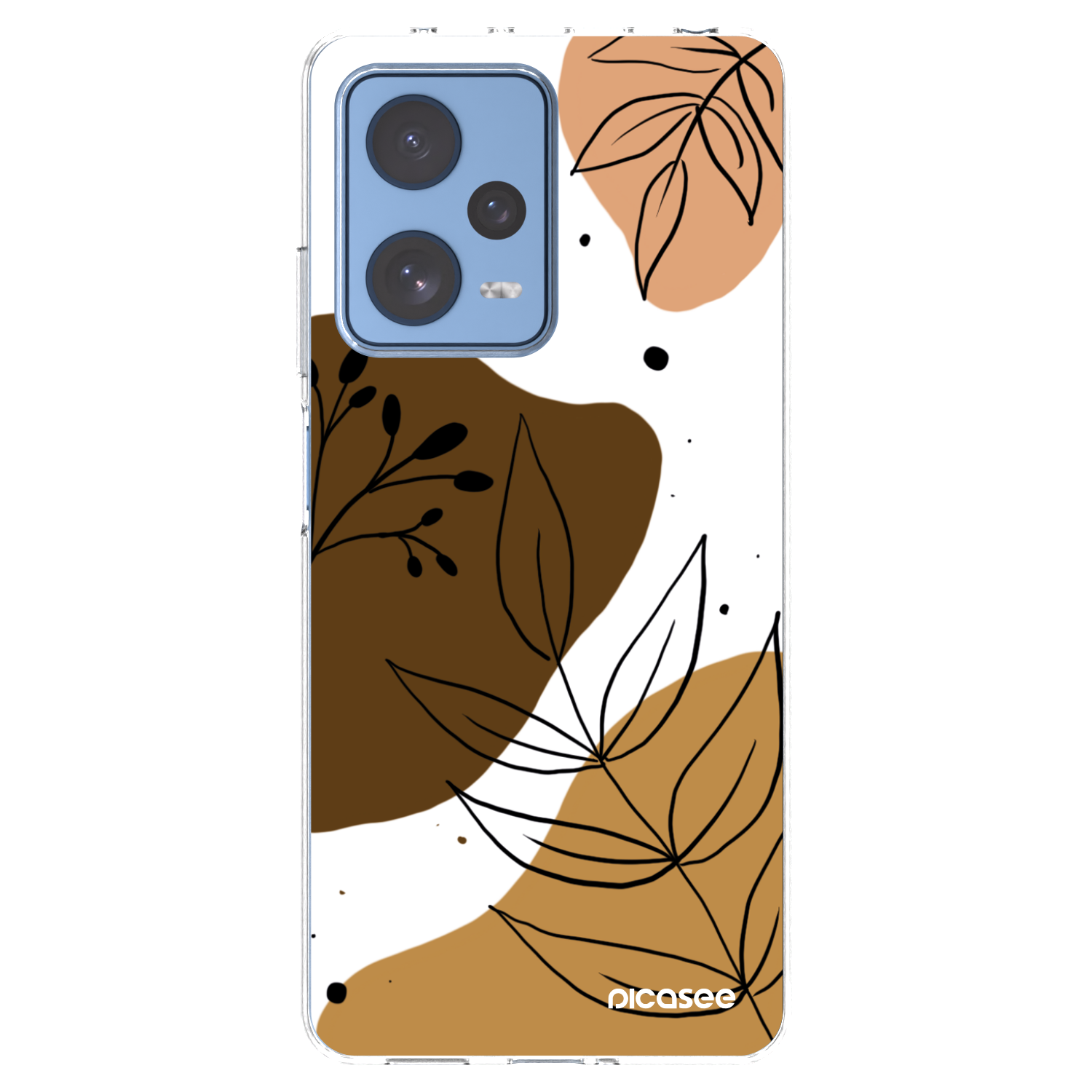 Picasee διαφανής θήκη σιλικόνης Xiaomi Redmi Note 12 Pro 5G - Boho style