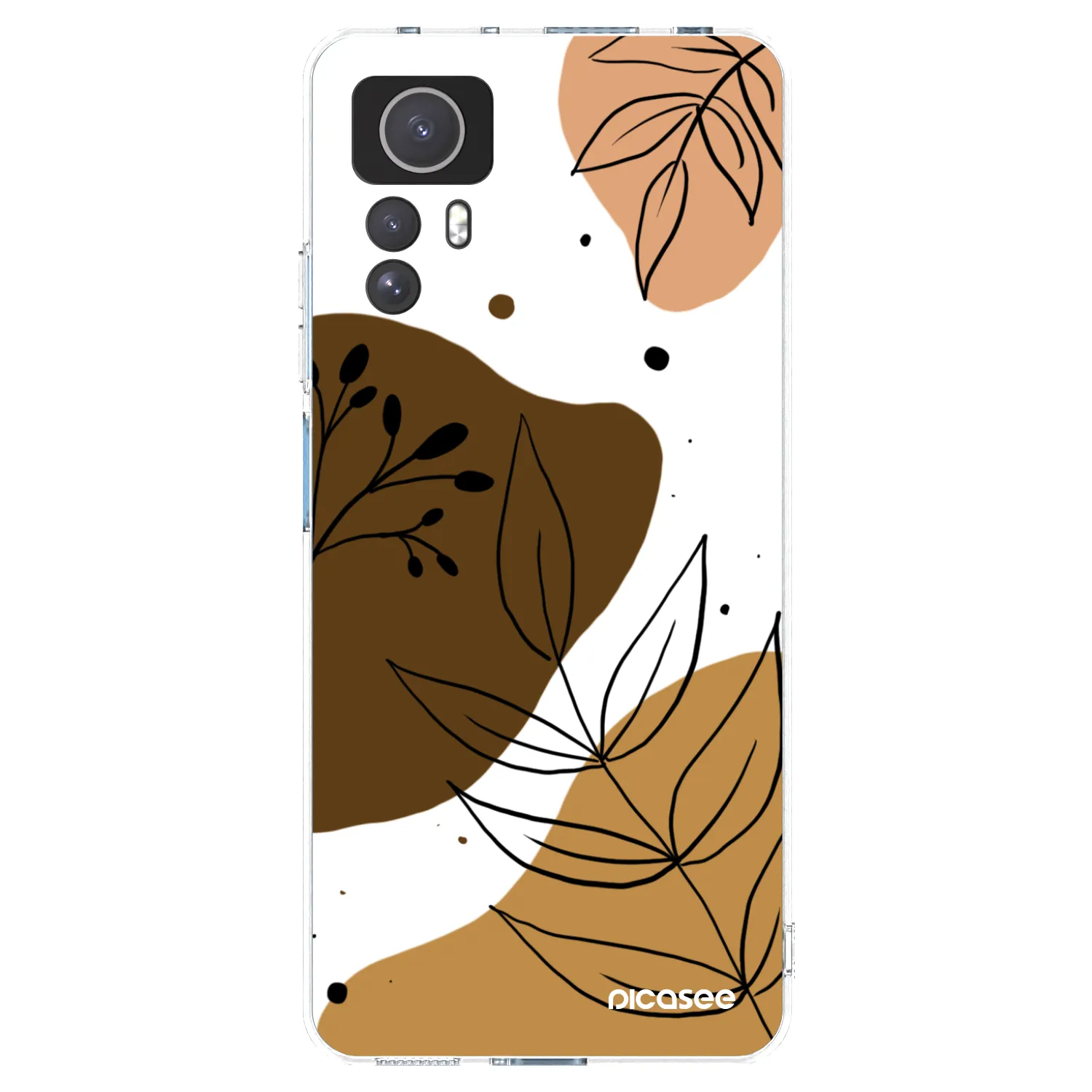 Picasee διαφανής θήκη σιλικόνης Xiaomi Redmi Note 12S - Boho style