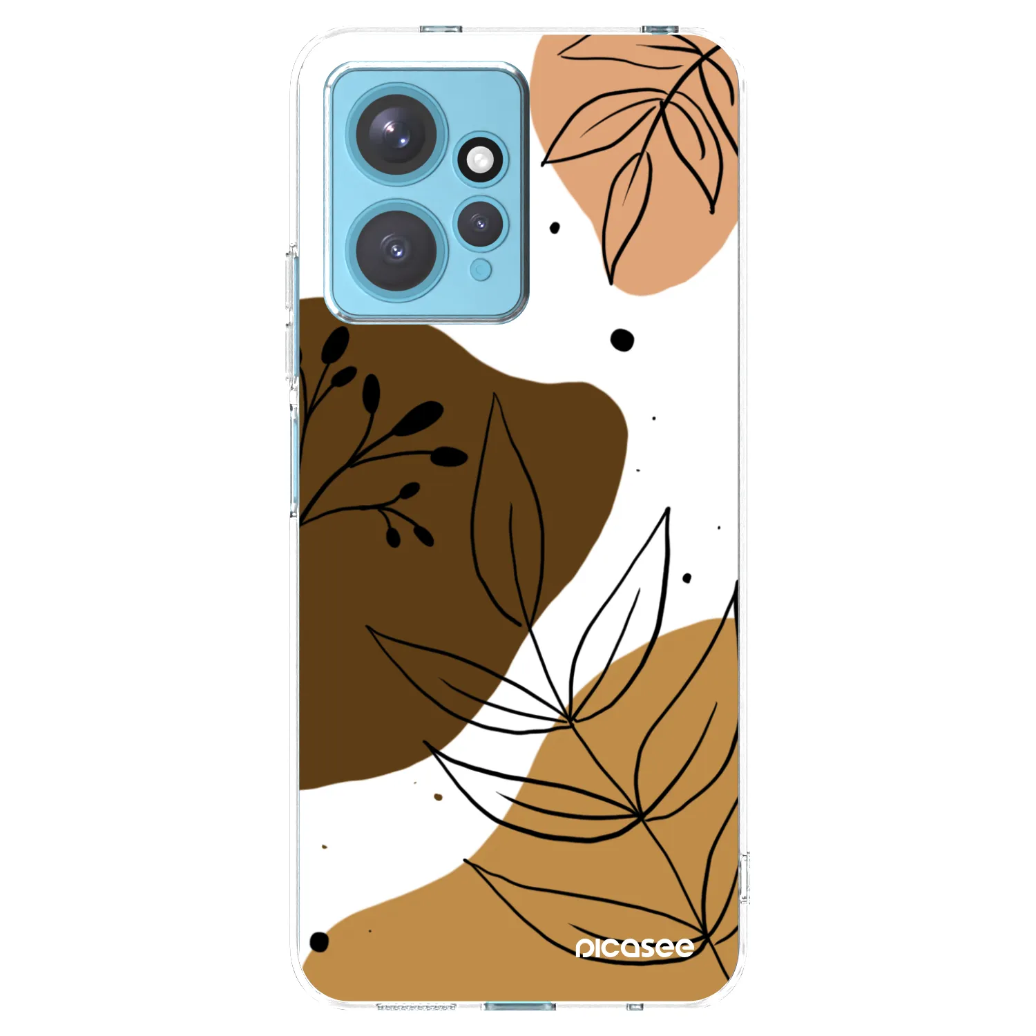 Picasee διαφανής θήκη σιλικόνης Xiaomi Redmi Note 12 4G - Boho style
