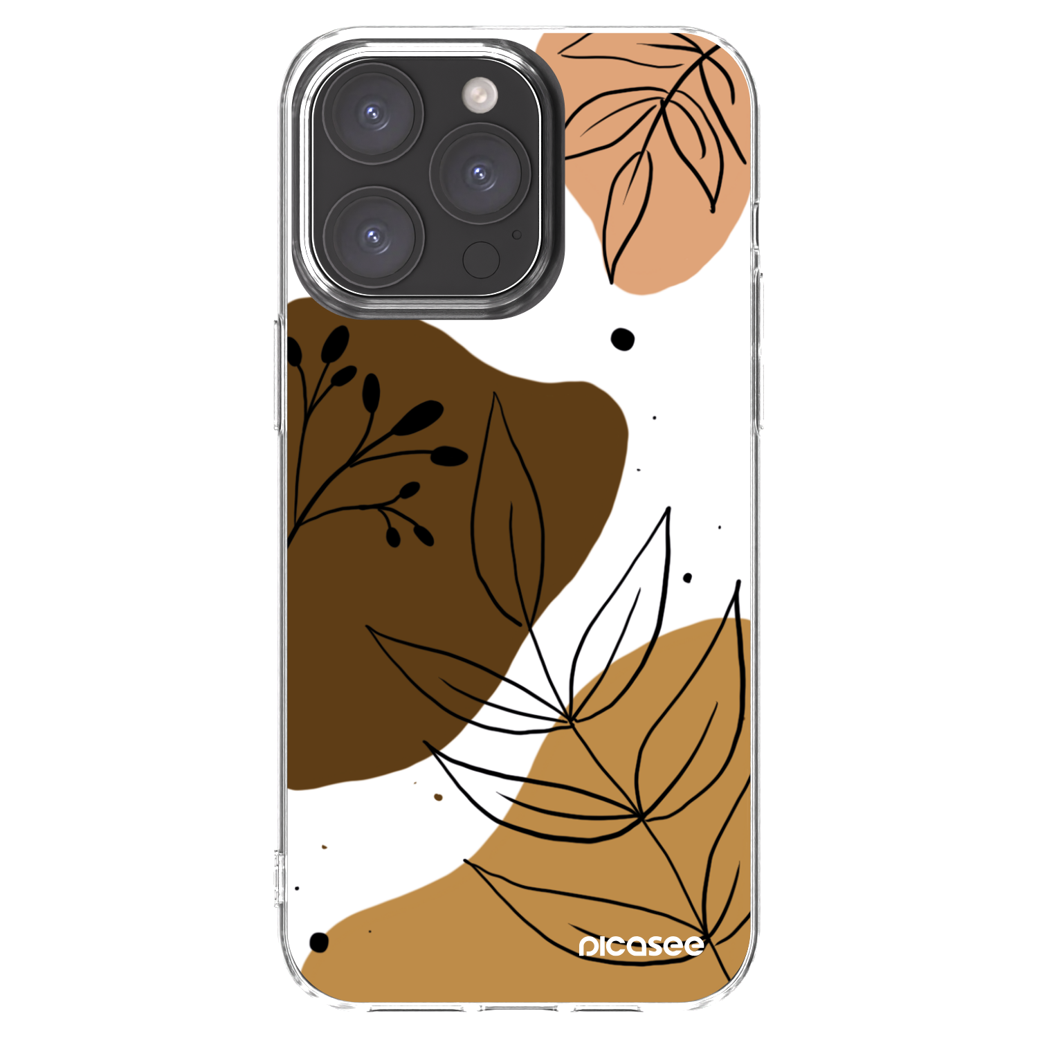 Picasee διαφανής θήκη σιλικόνης Apple iPhone 15 Pro Max - Boho style