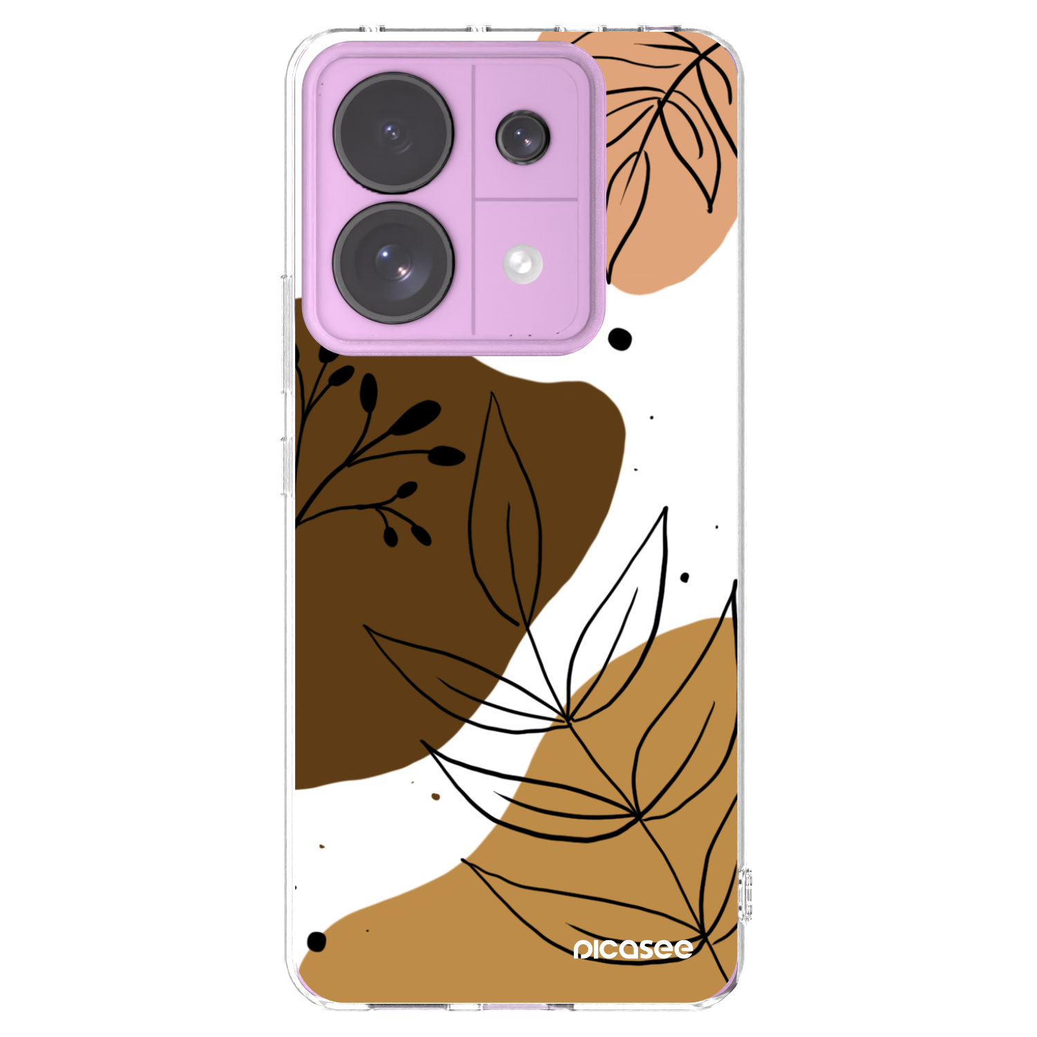 Picasee διαφανής θήκη σιλικόνης Xiaomi Redmi Note 13 Pro 5G - Boho style