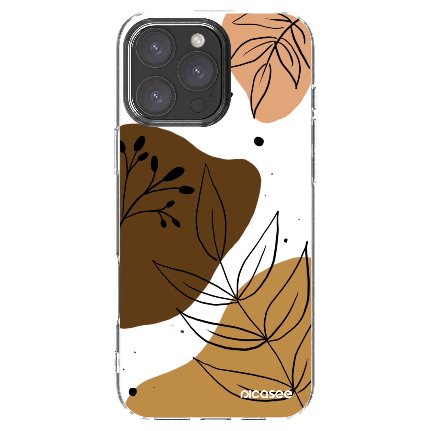 Picasee διαφανής θήκη σιλικόνης Apple iPhone 16 Pro Max - Boho style