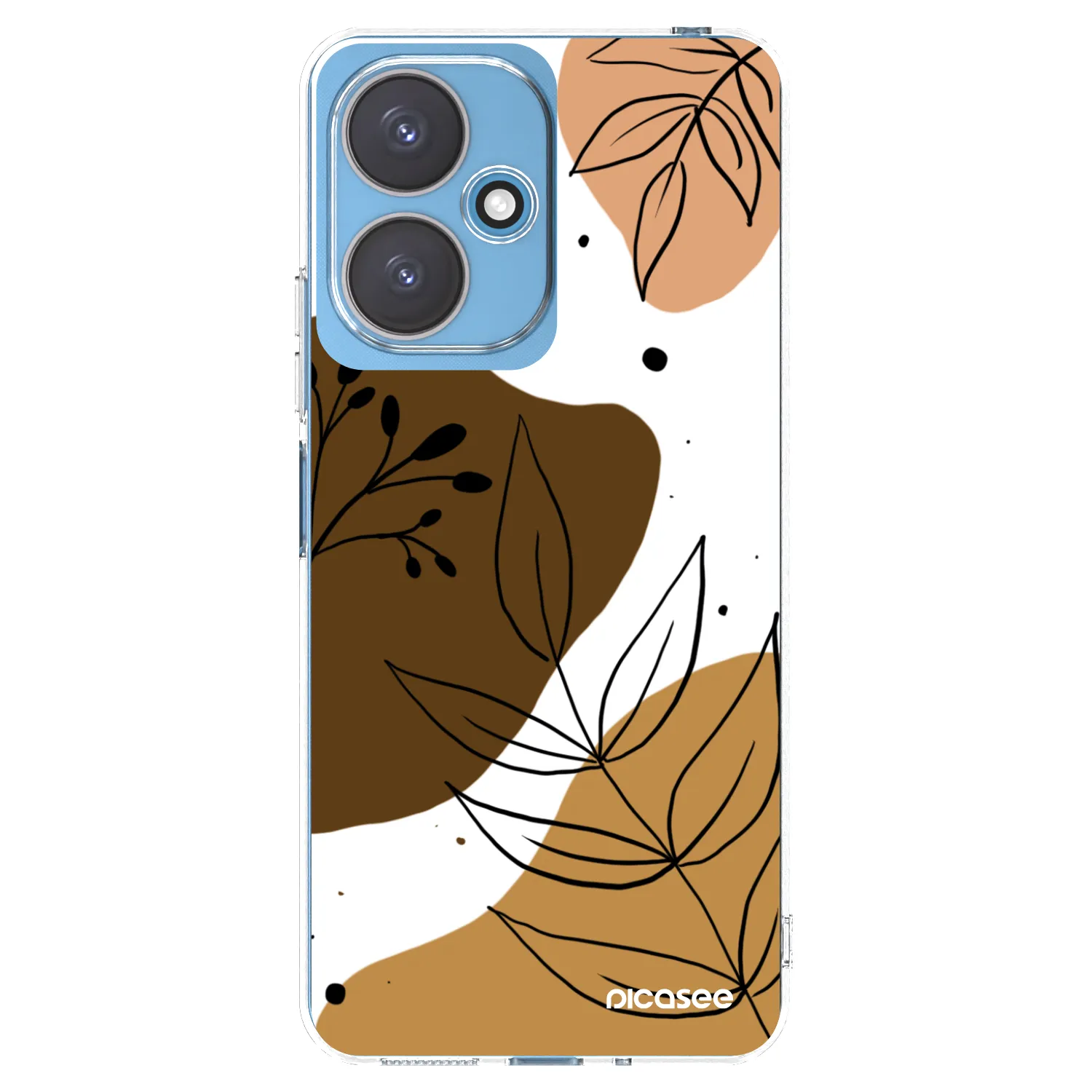Picasee διαφανής θήκη σιλικόνης Xiaomi Redmi 13C 5G - Boho style