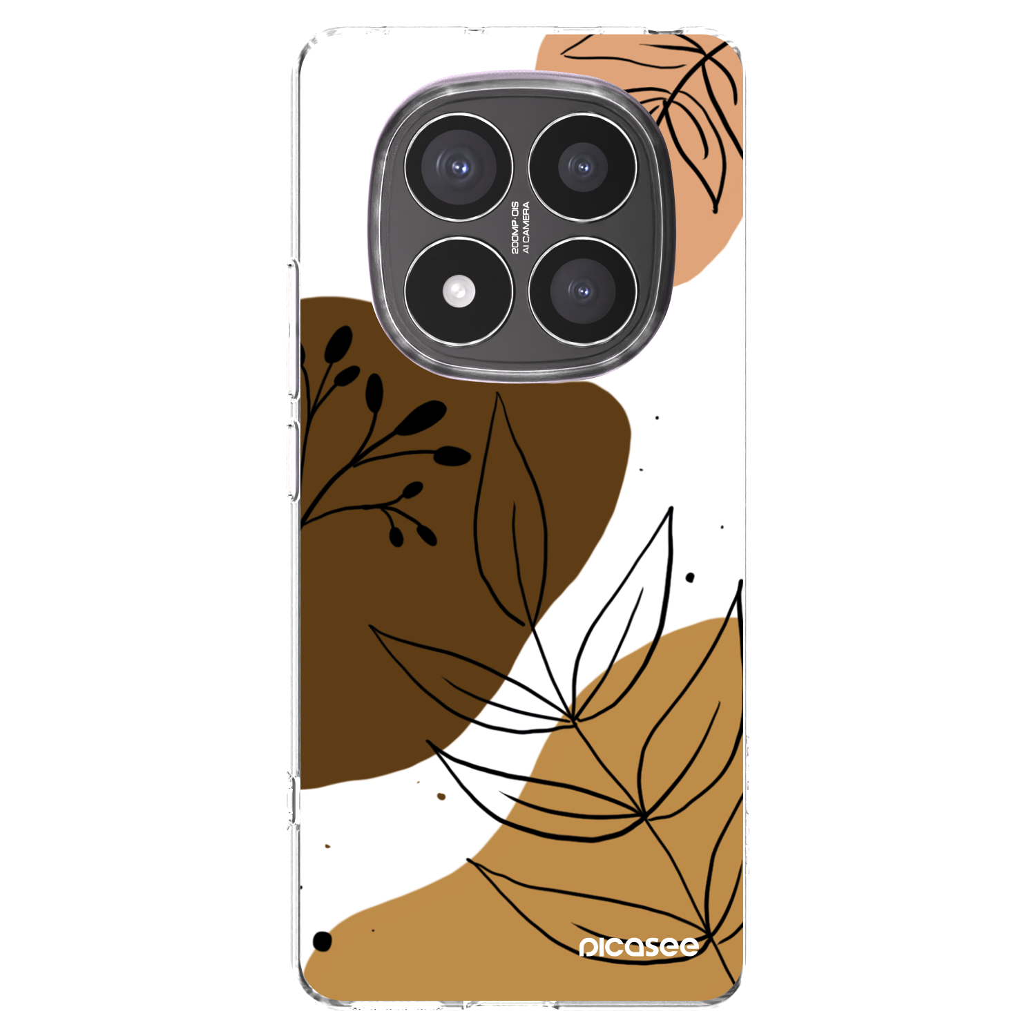 Picasee διαφανής θήκη σιλικόνης Xiaomi Redmi Note 14 Pro+ 5G - Boho style