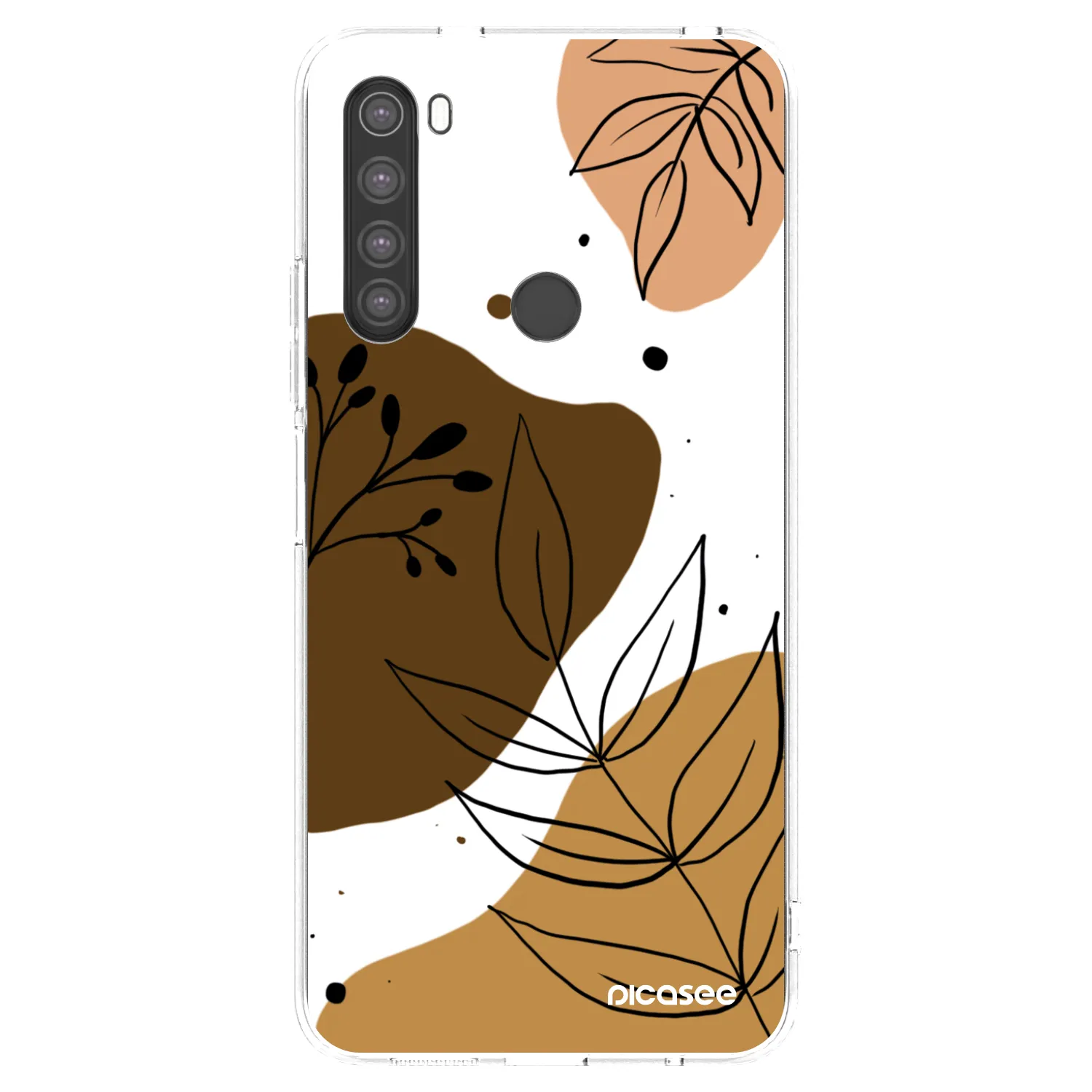 Picasee διαφανής θήκη σιλικόνης Xiaomi Redmi Note 8 - Boho style