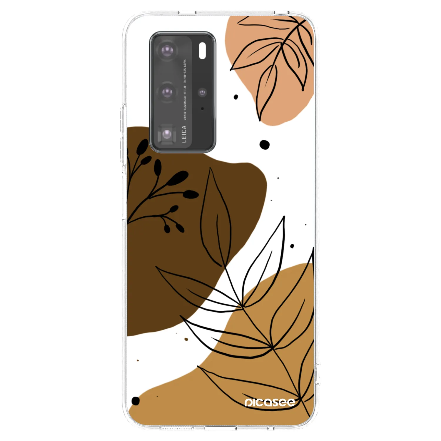 Picasee διαφανής θήκη σιλικόνης Huawei P40 Pro - Boho style
