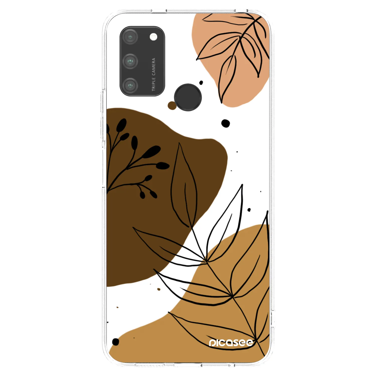 Picasee διαφανής θήκη σιλικόνης Honor 9A - Boho style
