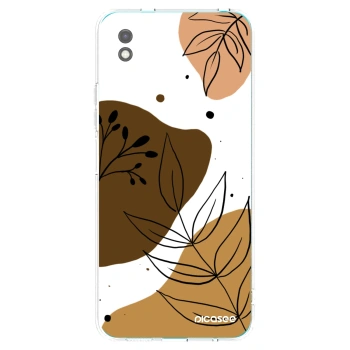 Picasee Μαύρη θήκη σιλικόνης για Xiaomi Redmi 9A - Boho style