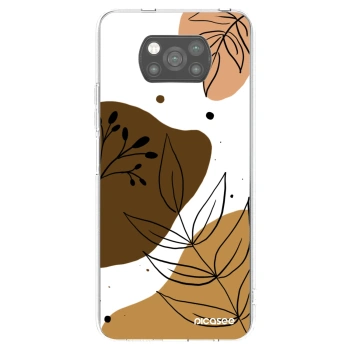 Picasee Μαύρη θήκη σιλικόνης για Xiaomi Poco X3 - Boho style