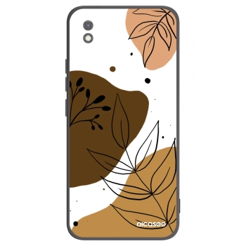Picasee Μαύρη θήκη σιλικόνης για Xiaomi Redmi 9AT - Boho style