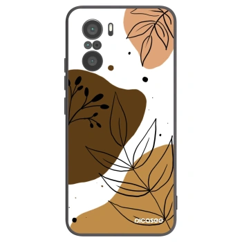 Picasee Μαύρη θήκη σιλικόνης για Xiaomi Poco F3 - Boho style