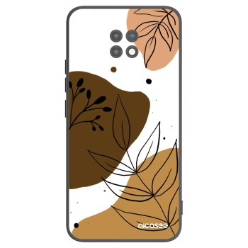 Picasee Μαύρη θήκη σιλικόνης για Xiaomi Redmi Note 9T - Boho style