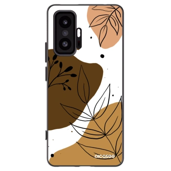 Picasee Μαύρη θήκη σιλικόνης για Xiaomi 11T - Boho style
