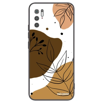 Picasee Μαύρη θήκη σιλικόνης για Xiaomi Poco M3 Pro 5G - Boho style