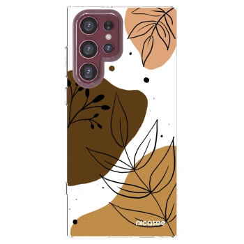 Picasee διαφανής θήκη σιλικόνης Samsung Galaxy S22 Ultra 5G - Boho style
