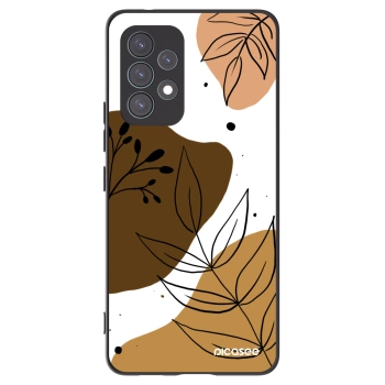 Picasee Μαύρη θήκη σιλικόνης για Samsung Galaxy A53 5G A536 - Boho style