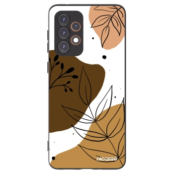Picasee Μαύρη θήκη σιλικόνης για Samsung Galaxy A33 5G A336 - Boho style