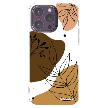 Picasee διαφανής θήκη σιλικόνης Apple iPhone 14 Pro Max - Boho style