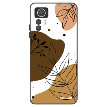 Picasee Μαύρη θήκη σιλικόνης για Xiaomi Redmi Note 12S - Boho style