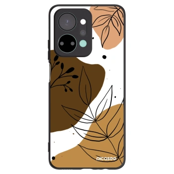 Picasee Μαύρη θήκη σιλικόνης για Honor X7a - Boho style