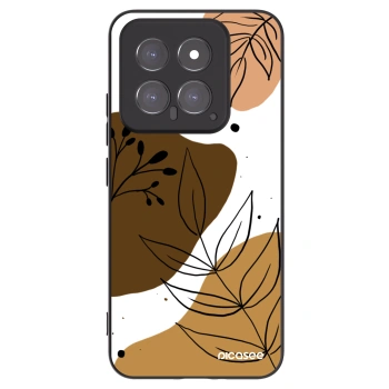 Picasee Μαύρη θήκη σιλικόνης για Xiaomi 14 - Boho style