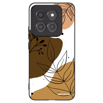 Picasee Μαύρη θήκη σιλικόνης για Xiaomi 14 Pro - Boho style
